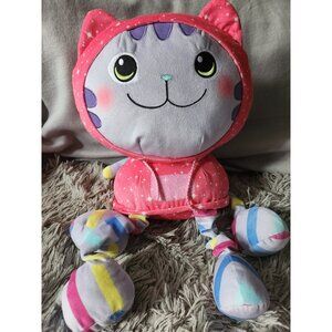 Gabby's Dollhouse DJ Catnip 19" Cuddle Pillow Cat